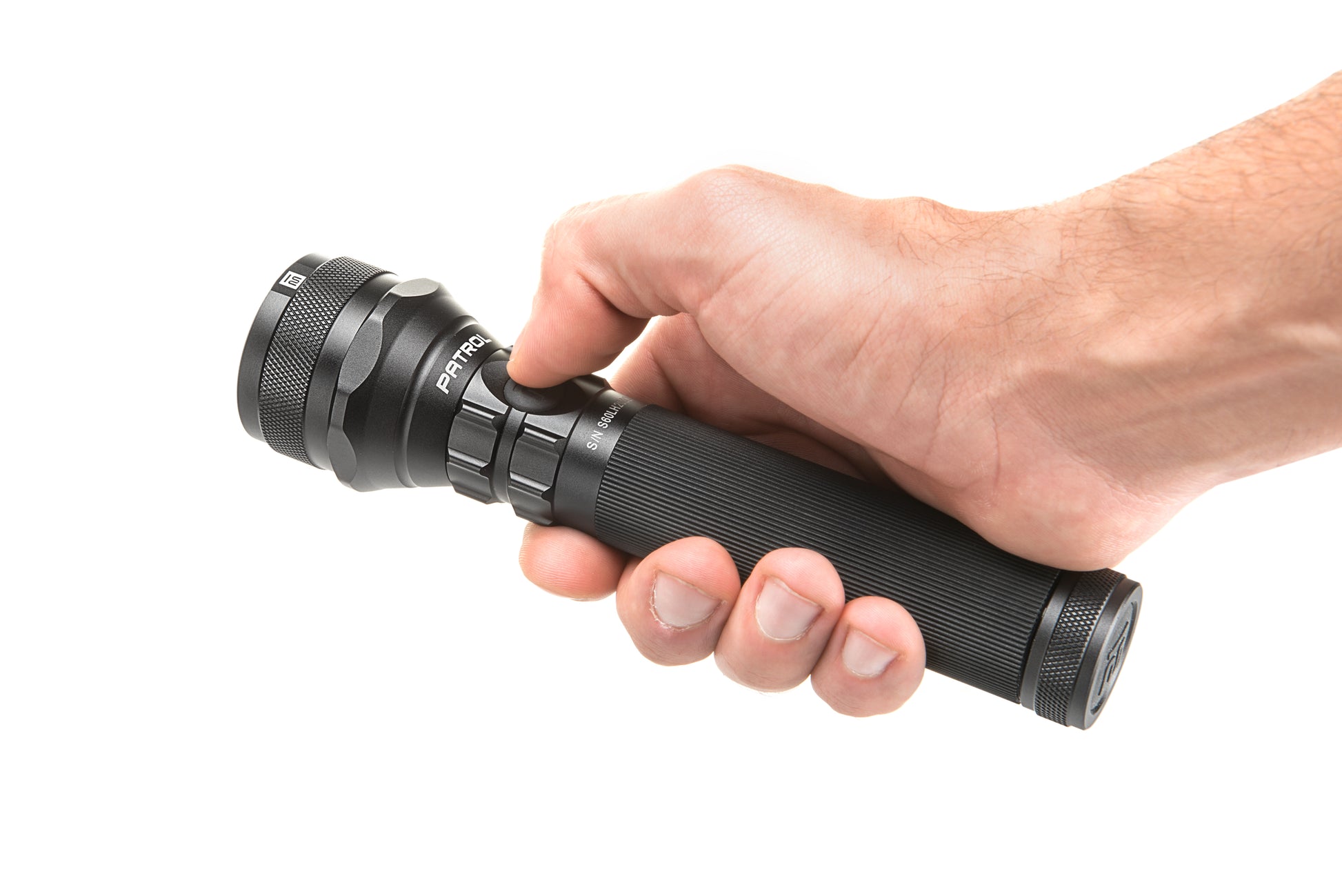 Mactronic Patrol LTD THH0055 – Profi-Taschenlampe für Strafverfolgung mit Doppelschalter, 1000 lm, IP68 – Ansicht 12