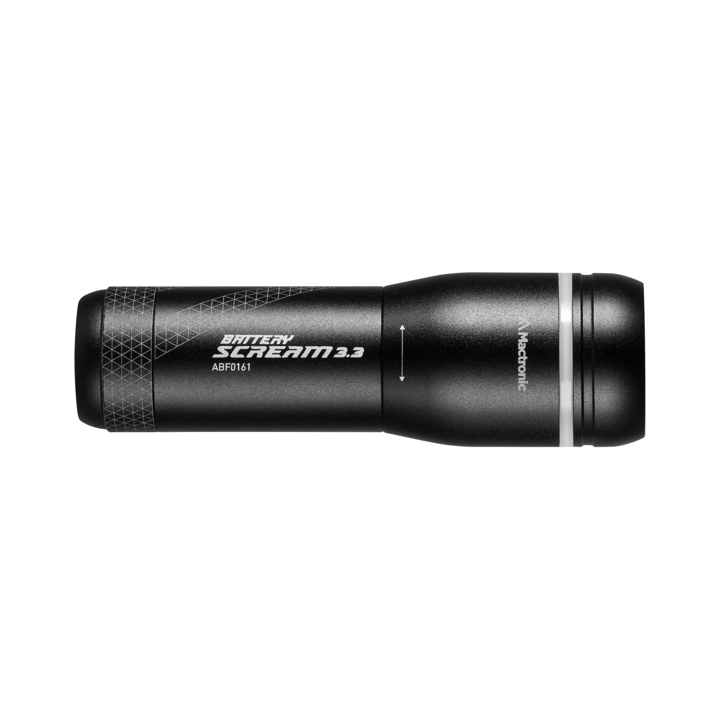Mactronic Scream 3.3 ABF0171 – Fahrrad-Frontleuchte mit Fokus, 600 lm, IP66, 3×AAA – Rückansicht