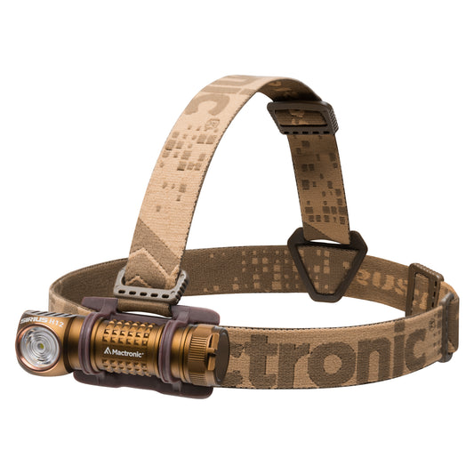 Mactronic Sirius H12 AHL0172 – Multifunktions-EDC-Taschenlampe mit Stirnband und Magnetladung, 1200 lm, IP68