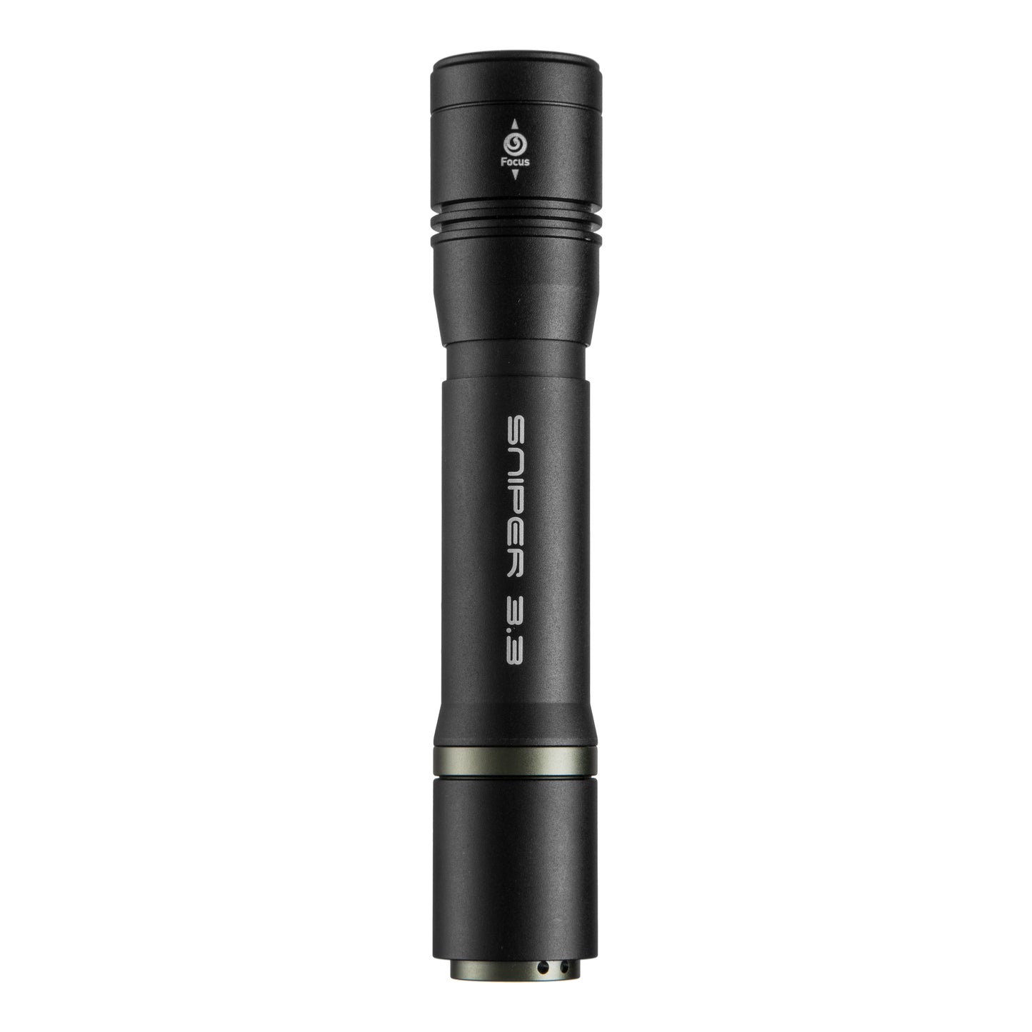 Mactronic Sniper 3.3 THH0064 – Taktische Handtaschenlampe mit Focus und Power Bank, 1020 lm, IP66 – Rückansicht