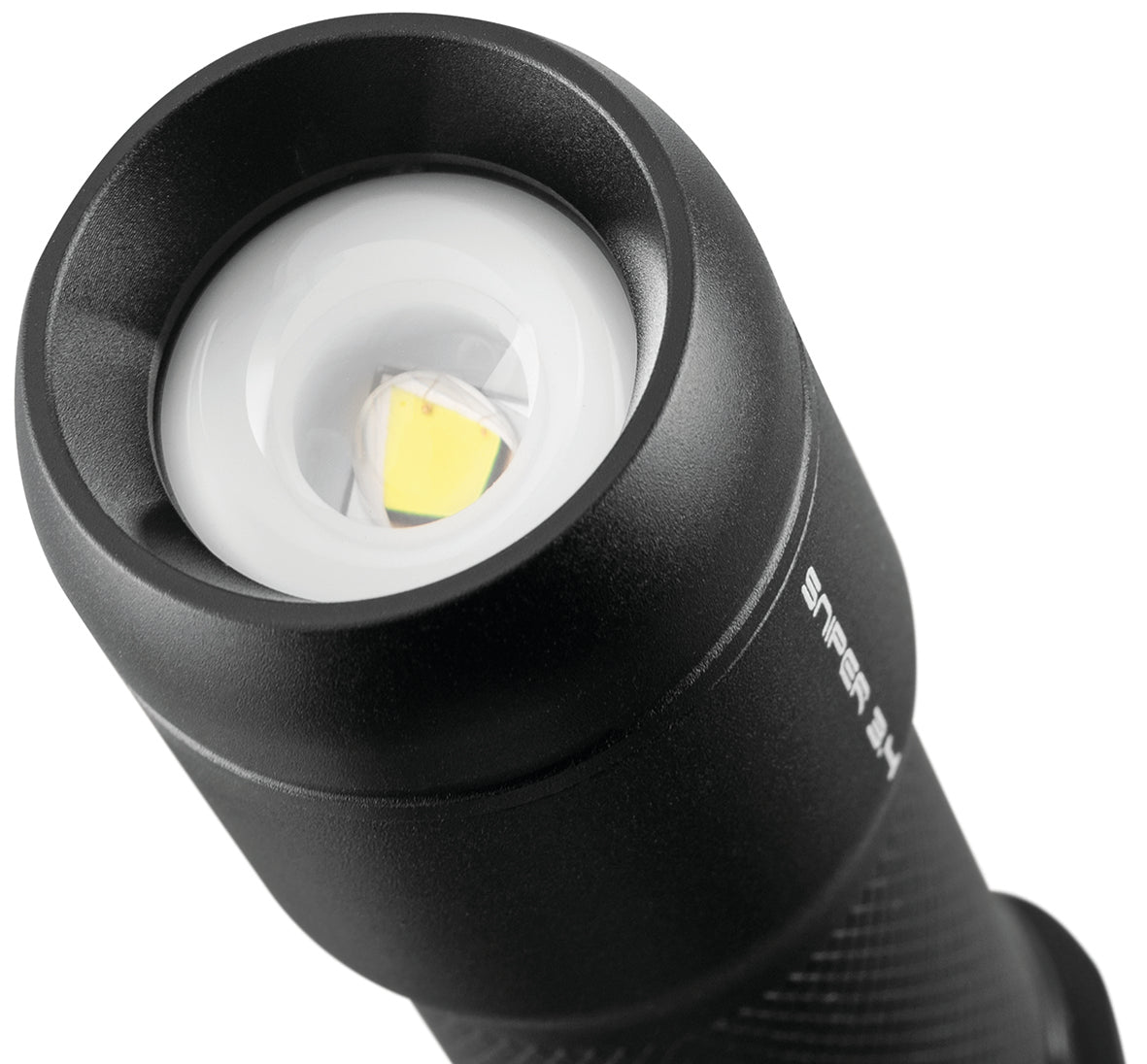Mactronic Sniper 3.4 THH0012 – Taktische Handtaschenlampe mit Focus, 600 lm, IP66 – Seitenansicht
