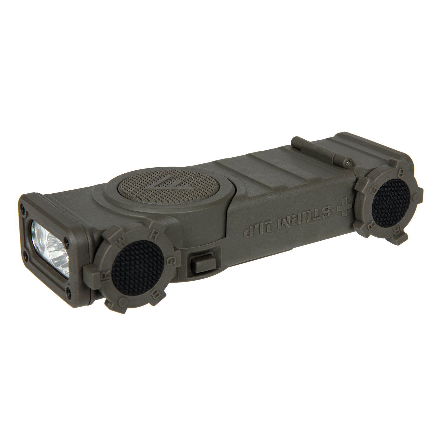 Mactronic Storm 1LP THL0051 – Taktisches Helmlichtsystem mit RGB+IR-Beacon und IFF, 90 lm, IP68, MIL-STD-810H