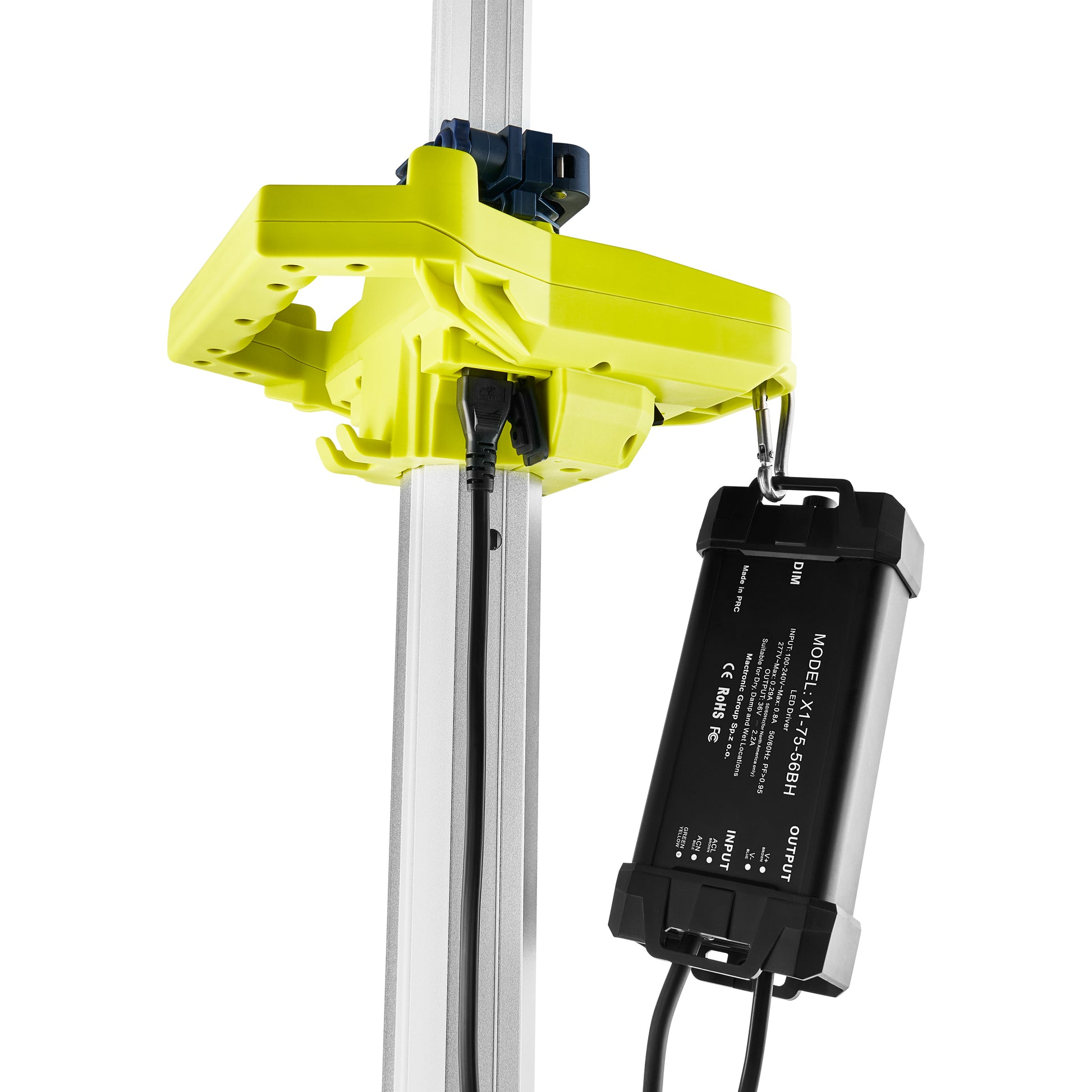 Mactronic Tower Beam – Portabler Stativ-Strahler | 12.000 lm | IP66 | Hybrid-Strom | 45 h – Ansicht 19