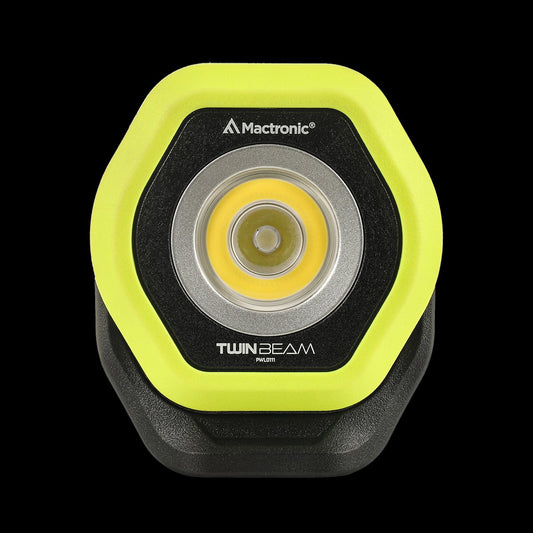 Mactronic Twin Beam PWL0111 – Kompakte Arbeitsleuchte mit Flood + Spot, 700 lm, IPX5 – Seitenansicht