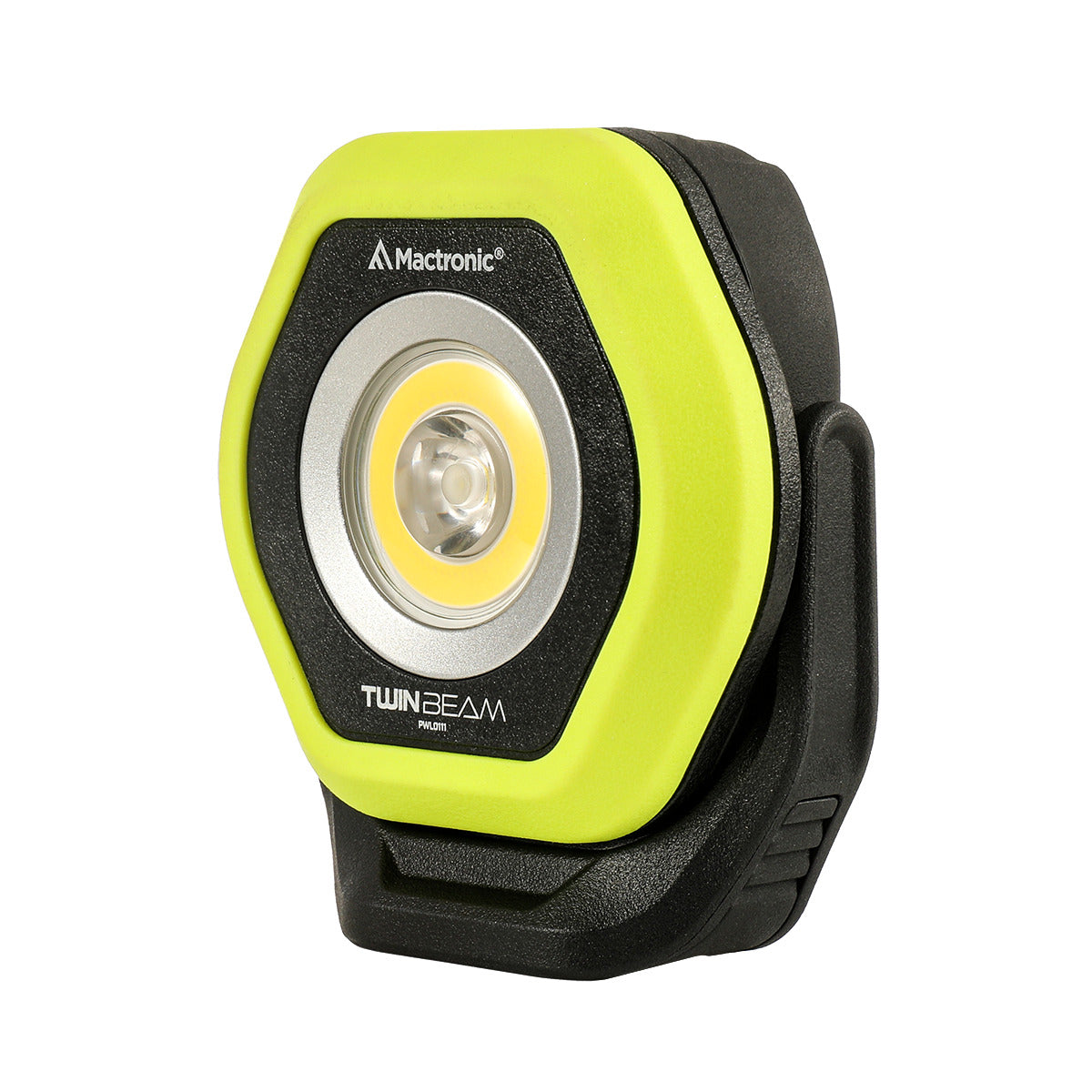 Mactronic Twin Beam PWL0111 – Kompakte Arbeitsleuchte mit Flood + Spot, 700 lm, IPX5 – Rückansicht