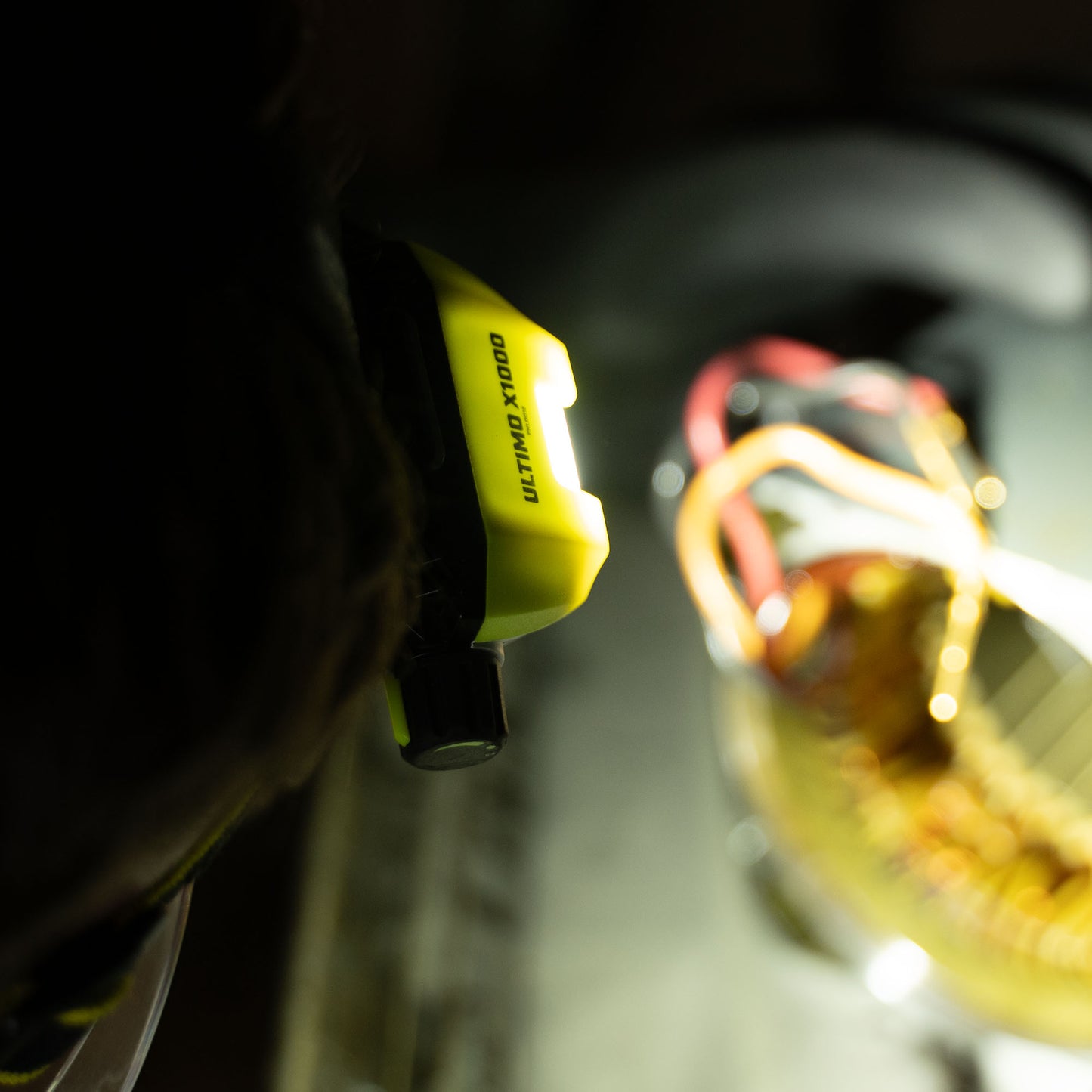 Mactronic Ultimo X1000 PHL0012 – Industrie-Stirnlampe mit ADS und Rücklicht, 1000 lm, IPX5