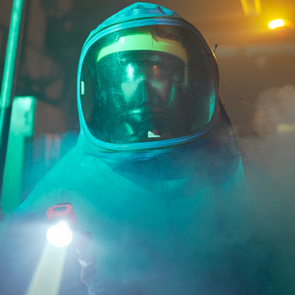 Mactronic M-FIRE GUARDIAN XR – ATEX-Winkelleuchte mit Rotlicht | 240 lm | IP67 | Zone 0 | Wiederaufladbar – Ansicht 6