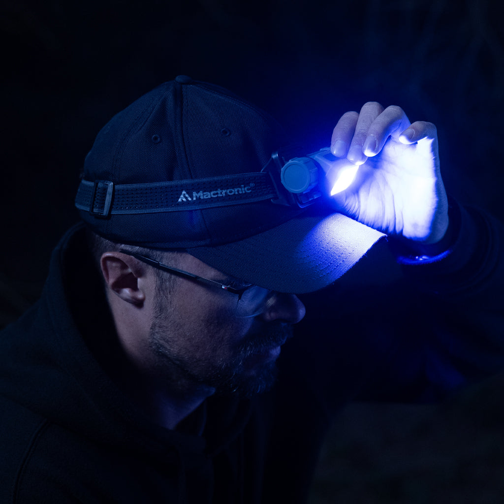 Mactronic Prism THL0141 – Taktische Stirnlampe mit NVG-Halterung und RGB, 650 lm, IPX7