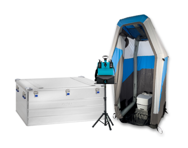 easyToilet+ Box L - Profibox für Einsatzhygiene - easyToilet+ Box L Profibox mobile Toilette