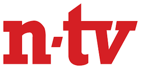n-tv-Logo, deutscher Nachrichtenfernsehsender