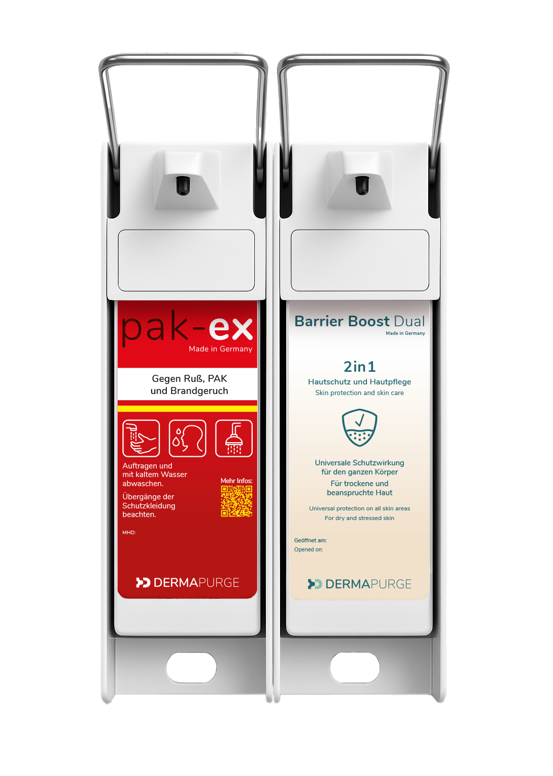 BarrierBoost Dual - professionelles Kombi-Produkt für Hautschutz und Hautpflege