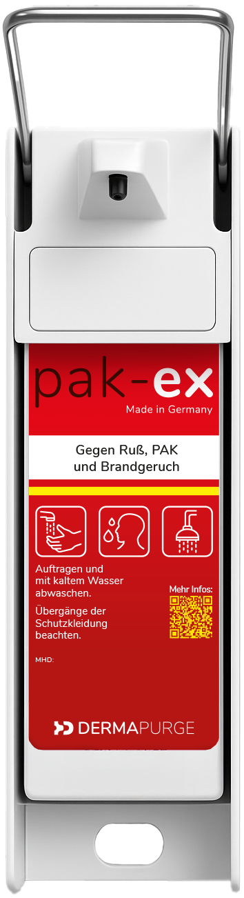 pak-ex Die Nr. 1 gegen krebserregende PAK auf der Haut - pak-ex 500ml Einsatzflasche PAK-Abbau