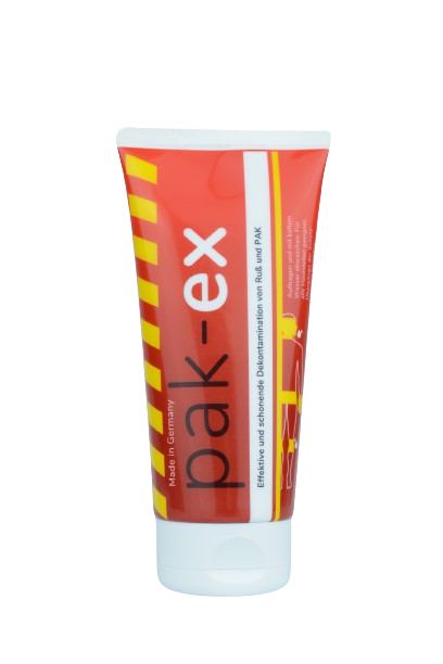 pak-ex Die Nr. 1 gegen krebserregende PAK auf der Haut - pak-ex 200ml PAK-Abbau Mittel