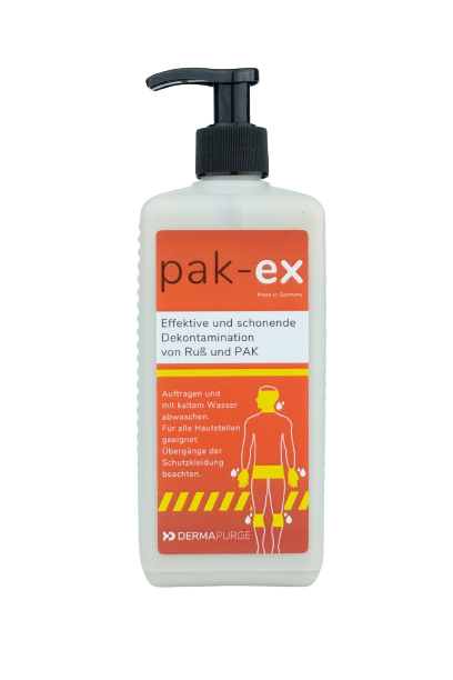 pak-ex 500 ml EURO-Pumpspender von vorne