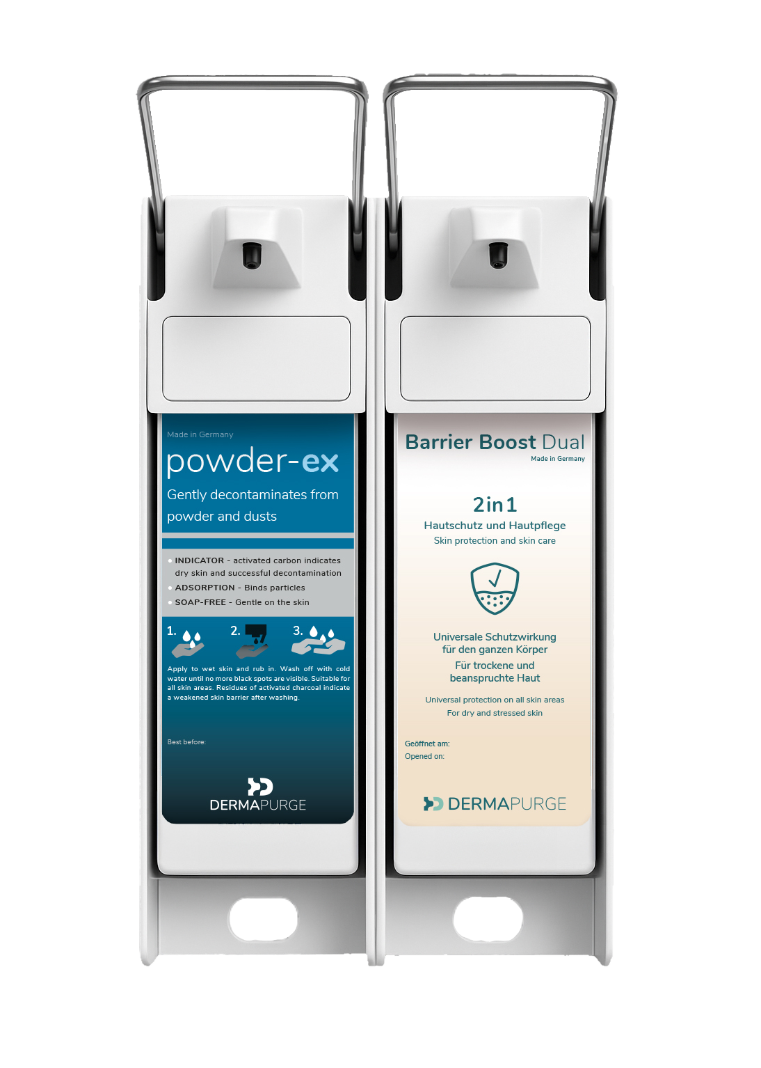 BarrierBoost Dual - professionelles Kombi-Produkt für Hautschutz und Hautpflege